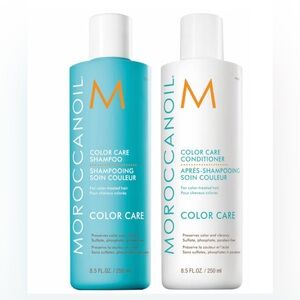 Moroccanoil 3 Piece Set:Shampoo & Conditioner, Prevent Spray, Oil & Frizz Shield